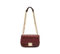 Michael Kors small Sloan quilted leather shoulder bag - Red One Size