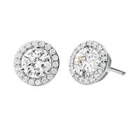 Michael Kors Sterling Silver Halo Stud Earrings
