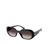 Michael Kors MK2240U SIESTA KEY 30058G Woman Sunglasses Injected Black Grey Geometric Normal Shaded