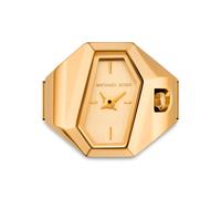 Michael Kors Suri Watch Ring Ring Stainless Steel MK7613 - Woman - Stainless Steel Gold Adjustable