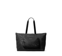 Michael Kors Tanner Large Reversible Packble Tote, Silver-Tone Hardware/Nylon/Black