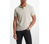 Michael Kors Textured Casual Polo Shirt In Light Sage size M | Poloshirts Outlet | Men | Green M