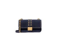 Michael Kors Tribeca Small Studded Suede Shoulder Bag - DRESS BLUES - 30S6A2RL5S