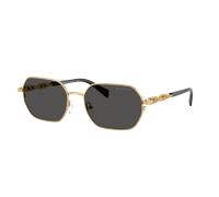 Michael Kors Unisex Sunglass MK1165 Saint Martin - Frame color: Yellow Gold Shiny, Lens color: Dark Grey Solid