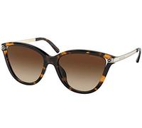 Michael Kors Unisex's Mk2139u Sunglasses, Dark Havana/Brown Shaded, 54