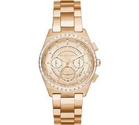 Michael Kors Vail Womens Quartz Watch with Gold Dial and Gold Stainless Steel Bracelet MK6421
