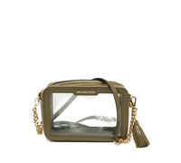 Michael Kors Vintage croc-embossed shoulder bag - Green One Size