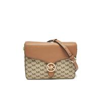 Michael Kors Vintage monogram-pattern crossbody bag - Brown One Size