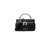 Michael Kors Vivi Small Matelassé Burnished Vanity Crossbody Bag - BLACK - 35F6SVFC5Y