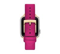 Michael Kors Watch for women bands for Apple Watch movement case size with a leather strap MKS8061E, Pink, 38/40/41MM:42/44/45/49MM-20MM, Casual