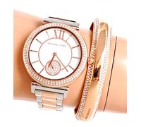Michael Kors Watch Women's Watch Bracelet Watch MK4616 Abbey Bicolor New