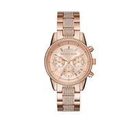 Michael Kors Watches Michael Kors Ladies Bryant Chronograph Rose Gold Tone Stainless Steel Watch