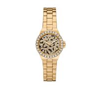 Michael Kors Watches Michael Kors Ladies Mini Lennox Animal Pave Gold Tone Stainless Steel Watch