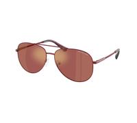 Michael Kors Woman Michael Kors MK1172 PERLEDO 1904E4 Sunglasses Metal Violet Violet Pilot Normal