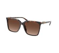 Michael Kors Woman Michael Kors MK2197U CANBERRA 3006T5 Sunglasses Acetate Turtle Brown Squared Polarized Shaded