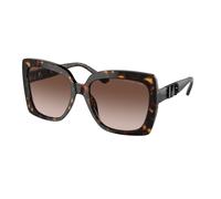 Michael Kors Woman Michael Kors MK2213 NICE 300613 Sunglasses Acetate Turtle Brown Squared Normal Shaded