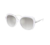 Michael Kors Woman Michael Kors MK2273U CANARY ISLANDS 405201 Sunglasses Injected White Grey Squared Normal Nuanced