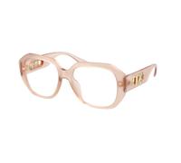 Michael Kors Woman Michael Kors MK4148U VALLETTA 3449 Optical frames Injected White Geometric Normal