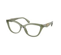 Michael Kors Woman Michael Kors MK4164U BELLANO 3961 Optical frames Acetate Green Transparent Cat Eye Normal