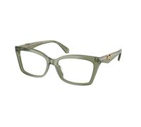 Michael Kors Woman Michael Kors MK4165U GARZENO 3961 Optical frames Acetate Green Transparent Squared Normal