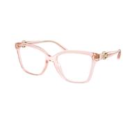 Michael Kors Woman Michael Kors MK4180U KOBE 3901 Optical frames Injected Pink Transparent Squared Normal