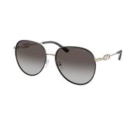 Michael Kors Woman MK1128J Empire 10148G Sunglasses Metal Black Grey Pilot Normal Shaded