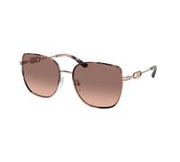 Michael Kors Woman MK1129J EMPIRE SQUARE 2 110813 Sunglasses Metal Gold Brown Squared Normal Shaded