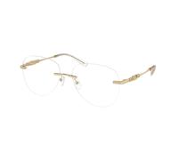 Michael Kors Woman MK3077 KYOTO 1014 Optical frames Metal Gold Transparent Round Normal