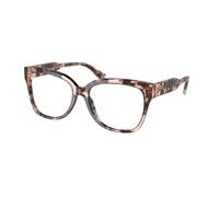 Michael Kors Woman MK4091 PALAWAN 3009 Optical frames Acetate Turtle Transparent Squared Normal