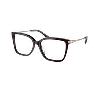 Michael Kors Woman MK4101U SHENANDOAH 3344 Optical frames Acetate Brown Squared Normal
