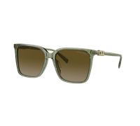 Michael Kors Woman Sunglass Canberra - Frame color: Green Transparent, Lens color: Green Gradient