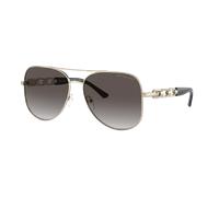 Michael Kors Woman Sunglass Chianti - Frame color: Light Gold, Lens color: Dark Grey Gradient