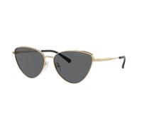 Michael Kors Woman Sunglass MK1140 Cortez - Frame color: Light Gold, Lens color: Dark Grey Solid Polar