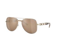 Michael Kors Woman Sunglass MK1121 Chianti - Frame color: Light Gold, Lens color: Gold Mirror