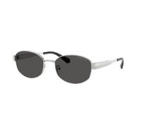 Michael Kors Woman Sunglass MK1161 Monte Carlo - Frame color: Silver, Lens color: Dark Grey Solid