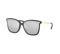 Michael Kors Woman Sunglass MK2079U Zermatt - Frame color: Black, Lens color: Silver Grey Gradient Mirror