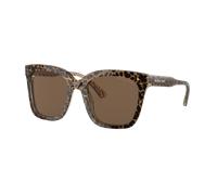 Michael Kors Woman Sunglass MK2163 San Marino - Frame color: Brown, Lens color: Brown Solid
