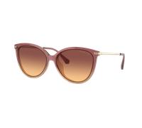Michael Kors Woman Sunglass MK2184U Dupont - Frame color: Dusty Rose Light Brown, Lens color: Purple Amber Gradient