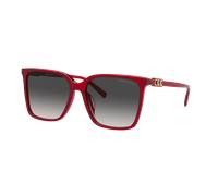 Michael Kors Woman Sunglass MK2197U Canberra - Frame color: Red, Lens color: Dark Grey Gradient