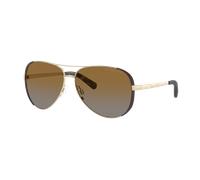 Michael Kors Woman Sunglass MK5004 Chelsea - Frame color: Gold/Brown, Lens color: Brown Gradient Polarized