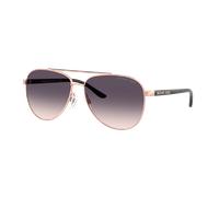 Michael Kors Woman Sunglass MK5007 Hvar - Frame color: Rose Gold, Lens color: Grey Rose Gradient