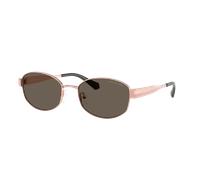 Michael Kors Woman Sunglass Monte Carlo - Frame color: Rose Gold, Lens color: Chocolate Solid