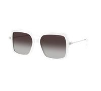 Michael Kors Woman Sunglass Quogue - Frame color: Optic White, Lens color: Dark Grey Gradient