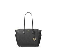 Michael Kors Women Marilyn MD TZ Tote Bag, Black, 24,77 x 13,02 x 11,43