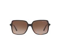Michael Kors Women's 0MK2098U Sunglasses, Dark Havana/Brown Shaded, 56