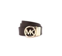 Michael Kors Women's 1.25 Inch Reversible Belt, Stylish Fashion Accessory for Everyday Wear, Brown, Medium