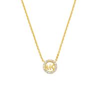 Michael Kors Women's 14ct Gold Plated Sterling Silver Pendant