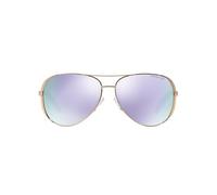 Michael Kors Woman MK5004 CHELSEA 10034V Sunglasses Metal Gold Violet Squared Normal