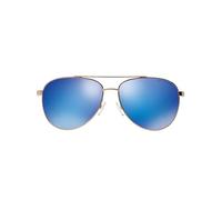 Michael Kors Woman Michael Kors MK5007 HVAR 104525 Sunglasses Metal Pink Blue Pilot Mirrored