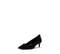 Michael Kors Women's Alina Flex Kitten Pump, Black/Suede, 6